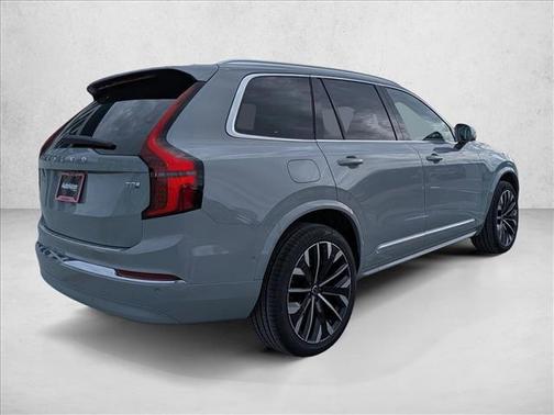 Vapour Grey Metallic 2026 Volvo XC90 Plug-In Hybrid Ultra, T8 AWD, Electric/Gasoline, Bright, 7 Seats
