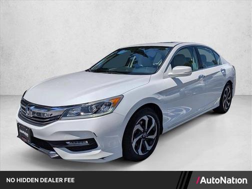 White Orchid Pearl 2016 Honda Accord EX-L