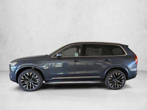 Denim Blue Metallic 2026 Volvo XC90 Plus, B6 AWD Gas (mild hybrid), Gasoline, Bright, 7 Seats
