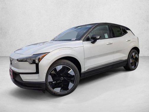 Crystal White Metallic 2026 Volvo EX30 Ultra Twin Motor Performance, Fully electric