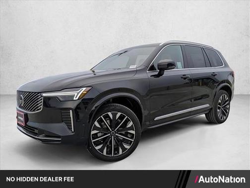Onyx Black Metallic 2026 Volvo XC90 Plus, B5 AWD Gas (mild hybrid), Gasoline, Bright, 7 Seats