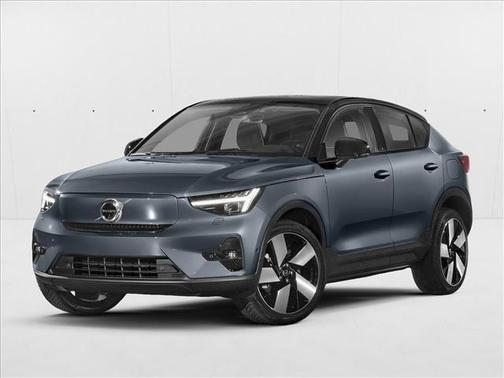 Sage Green Metallic 2023 Volvo C40 Recharge Pure Electric Twin Ultimate