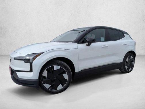 Crystal White Metallic 2026 Volvo EX30 Plus Twin Motor Performance, Fully electric