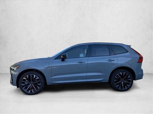 Vapour Grey Metallic 2026 Volvo XC60 Plug-In Hybrid Ultra, T8 AWD Electric/Gasoline, Dark