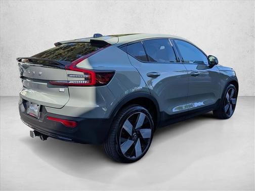Sage Green Metallic 2023 Volvo C40 Recharge Pure Electric Twin Ultimate