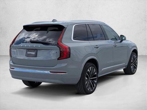 Vapour Grey Metallic 2026 Volvo XC90 Plus, B5 AWD Gas (mild hybrid), Gasoline, Bright, 7 Seats