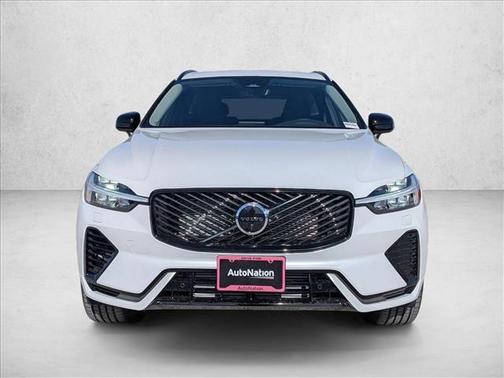 Crystal White Metallic 2026 Volvo XC60 Plug-In Hybrid Plus, T8 AWD Electric/Gasoline, Dark