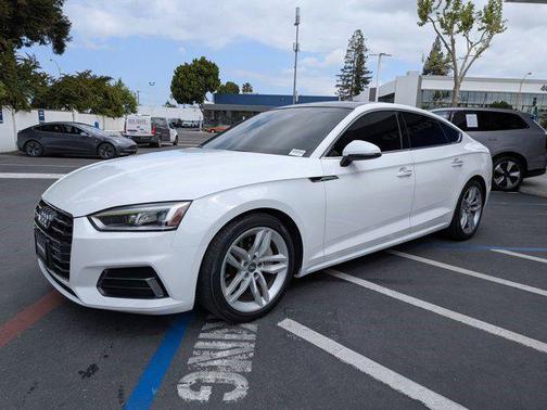 Ibis White 2019 Audi A5 45 Premium