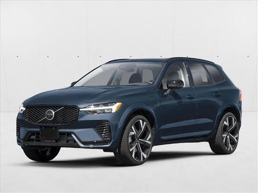 Denim Blue Metallic 2026 Volvo XC60 Plug-In Hybrid Plus, T8 AWD Electric/Gasoline, Dark