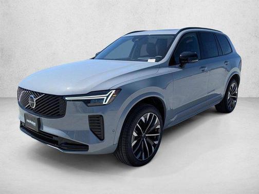 Vapour Grey Metallic 2026 Volvo XC90 Ultra Dark Theme, B6 AWD Gas (mild hybrid), Gasoline, 6 Seats