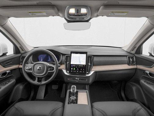 Crystal White Pearl 2026 Volvo XC90 Plus, B5 AWD Gas (mild hybrid), Gasoline, Bright, 6 Seats