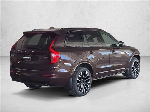 Mulberry Red Metallic 2026 Volvo XC90 Plug-In Hybrid Ultra Dark Theme, T8 AWD, Electric/Gasoline, 7 Seats