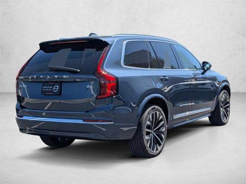 Denim Blue Metallic 2026 Volvo XC90 Plus, B6 AWD Gas (mild hybrid), Gasoline, Bright, 7 Seats