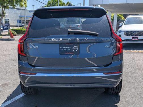 Denim Blue Metallic 2026 Volvo XC90 Plus, B6 AWD Gas (mild hybrid), Gasoline, Bright, 7 Seats