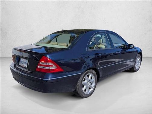 Orion Blue Metallic 2001 Mercedes-Benz C-Class 4dr Sdn 3.2L