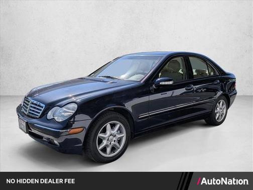 Orion Blue Metallic 2001 Mercedes-Benz C-Class 4dr Sdn 3.2L