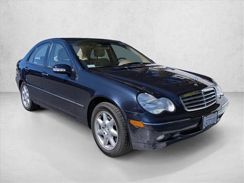 Orion Blue Metallic 2001 Mercedes-Benz C-Class 4dr Sdn 3.2L