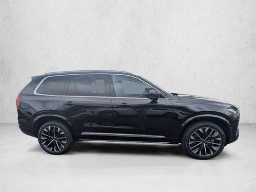 Onyx Black Metallic 2026 Volvo XC90 Plus, B5 AWD Gas (mild hybrid), Gasoline, Bright, 7 Seats