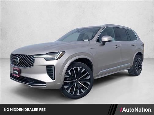 Bright Dusk Metallic 2026 Volvo XC90 Plug-In Hybrid Plus, T8 AWD, Electric/Gasoline, Bright, 7 Seats