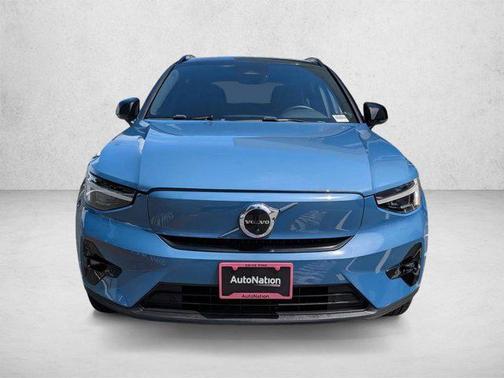 Fjord Blue Metallic 2023 Volvo XC40 Recharge Pure Electric Twin Ultimate