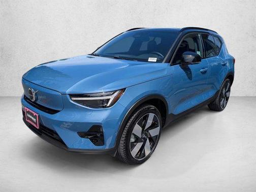 Fjord Blue Metallic 2023 Volvo XC40 Recharge Pure Electric Twin Ultimate