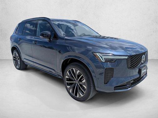 Denim Blue Metallic 2026 Volvo XC90 Ultra Dark Theme, B6 AWD Gas (mild hybrid), Gasoline, 6 Seats