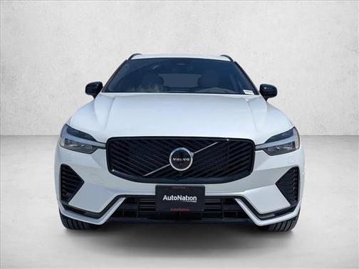 Crystal White Metallic 2026 Volvo XC60 Plug-In Hybrid Plus, T8 AWD Electric/Gasoline, Dark