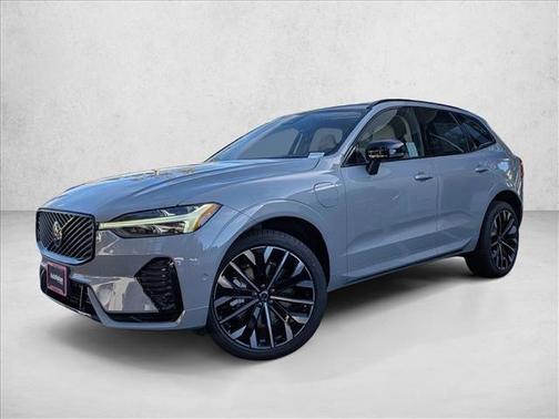 Vapour Grey Metallic 2026 Volvo XC60 Plug-In Hybrid Ultra, T8 AWD Electric/Gasoline, Dark