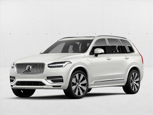 Crystal White Metallic 2022 Volvo XC90 Recharge Plug-In Hybrid T8 Inscription Expression 6 Passenger