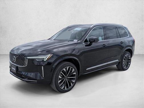 Onyx Black Metallic 2026 Volvo XC90 Plus, B5 AWD Gas (mild hybrid), Gasoline, Bright, 7 Seats