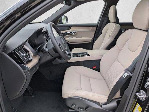 Onyx Black Metallic 2026 Volvo XC90 Plus, B5 AWD Gas (mild hybrid), Gasoline, Bright, 7 Seats