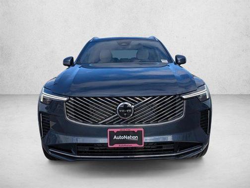 Denim Blue Metallic 2026 Volvo XC90 Plus, B6 AWD Gas (mild hybrid), Gasoline, Bright, 7 Seats