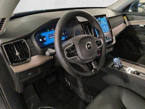 Denim Blue Metallic 2026 Volvo XC90 Plus, B5 AWD Gas (mild hybrid), Gasoline, Bright, 7 Seats