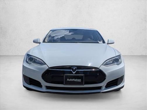 White 2013 Tesla Model S 4dr Sdn