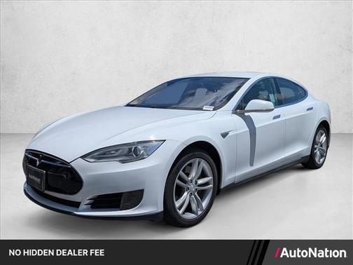 White 2013 Tesla Model S 4dr Sdn