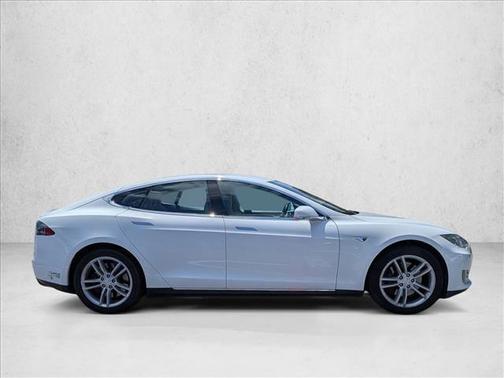 White 2013 Tesla Model S 4dr Sdn