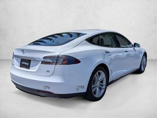 White 2013 Tesla Model S 4dr Sdn