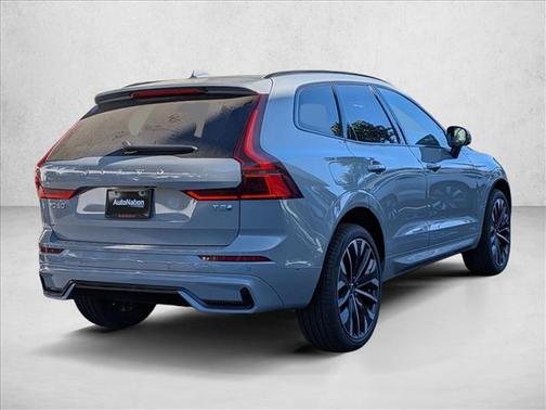 Vapour Grey Metallic 2026 Volvo XC60 Plug-In Hybrid Ultra, T8 AWD Electric/Gasoline, Dark