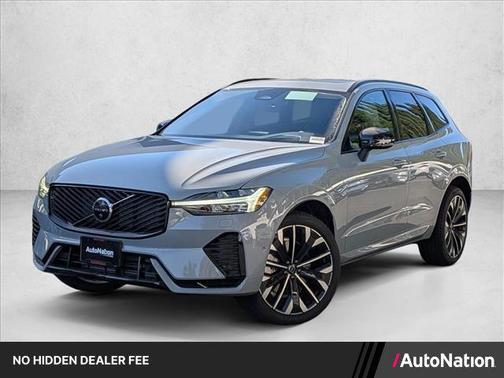 Vapour Grey Metallic 2026 Volvo XC60 Plug-In Hybrid Ultra, T8 AWD Electric/Gasoline, Dark