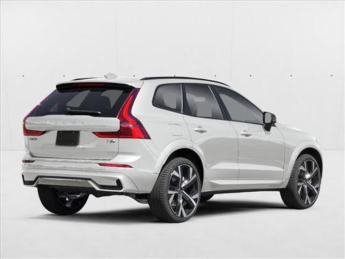 Crystal White Metallic 2026 Volvo XC60 Plug-In Hybrid Ultra, T8 AWD Electric/Gasoline, Dark