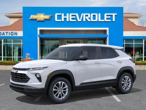 Summit White 2026 Chevrolet Trailblazer LS