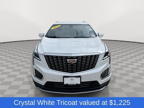 Crystal White Tricoat 2022 Cadillac XT5 Premium Luxury
