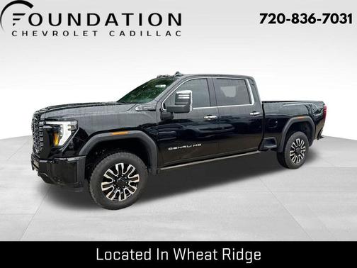 Onyx Black 2025 GMC Sierra 2500 Denali Ultimate