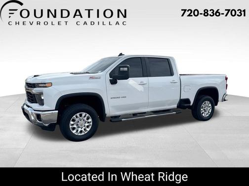 Summit White 2025 Chevrolet Silverado 2500 LT