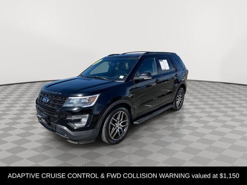 SHADOW BLACK 2017 Ford Explorer sport