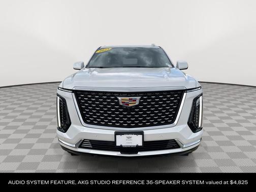 Crystal White Tricoat 2025 Cadillac Escalade Premium Luxury