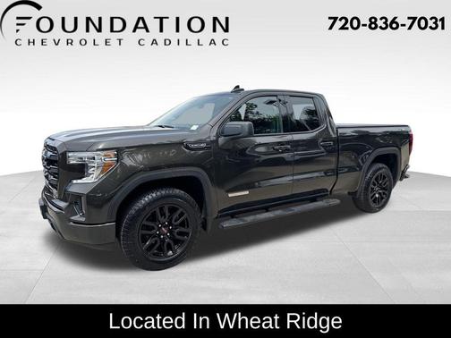 Brownstone Metallic 2021 GMC Sierra 1500 Elevation