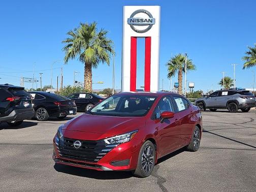 Scarlet Ember 2025 Nissan Versa 1.6 SV