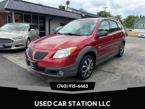 Burgundy 2006 Pontiac Vibe Base