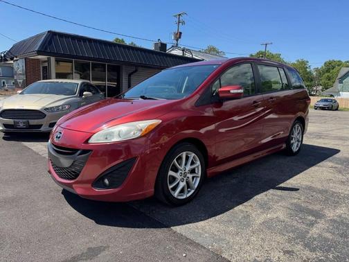 Burgundy 2013 Mazda Mazda5 Grand Touring 4dr Mini Van